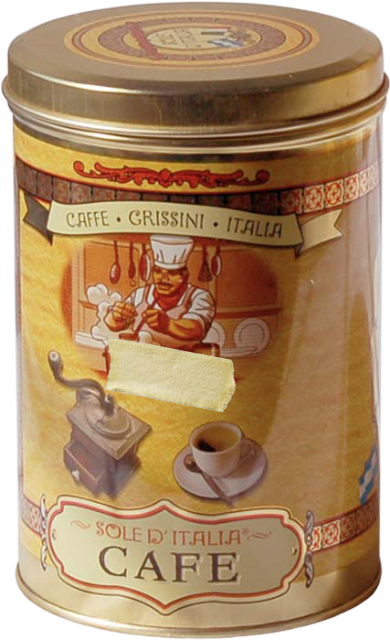 Cámara estenopeica hecha con lata